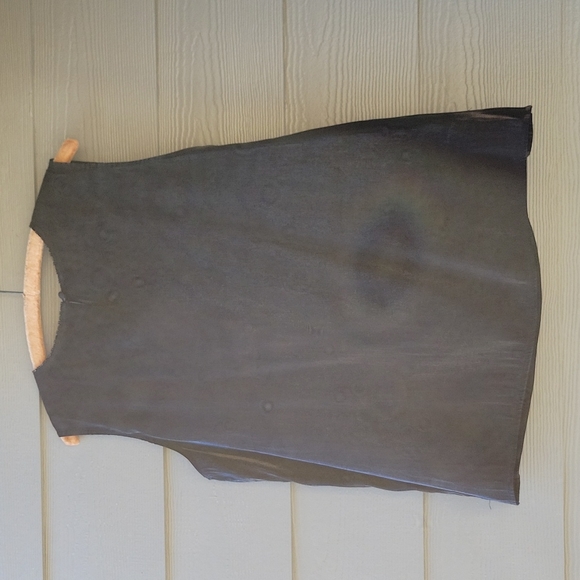 Nwot Karen Scott Black Beaded Rayon/Polyester Sleeveless Blouse Size Xl - Picture 9 of 13